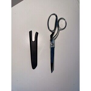 Gingher Dressmaker Fabric Shears Scissors w/ Blade Cover